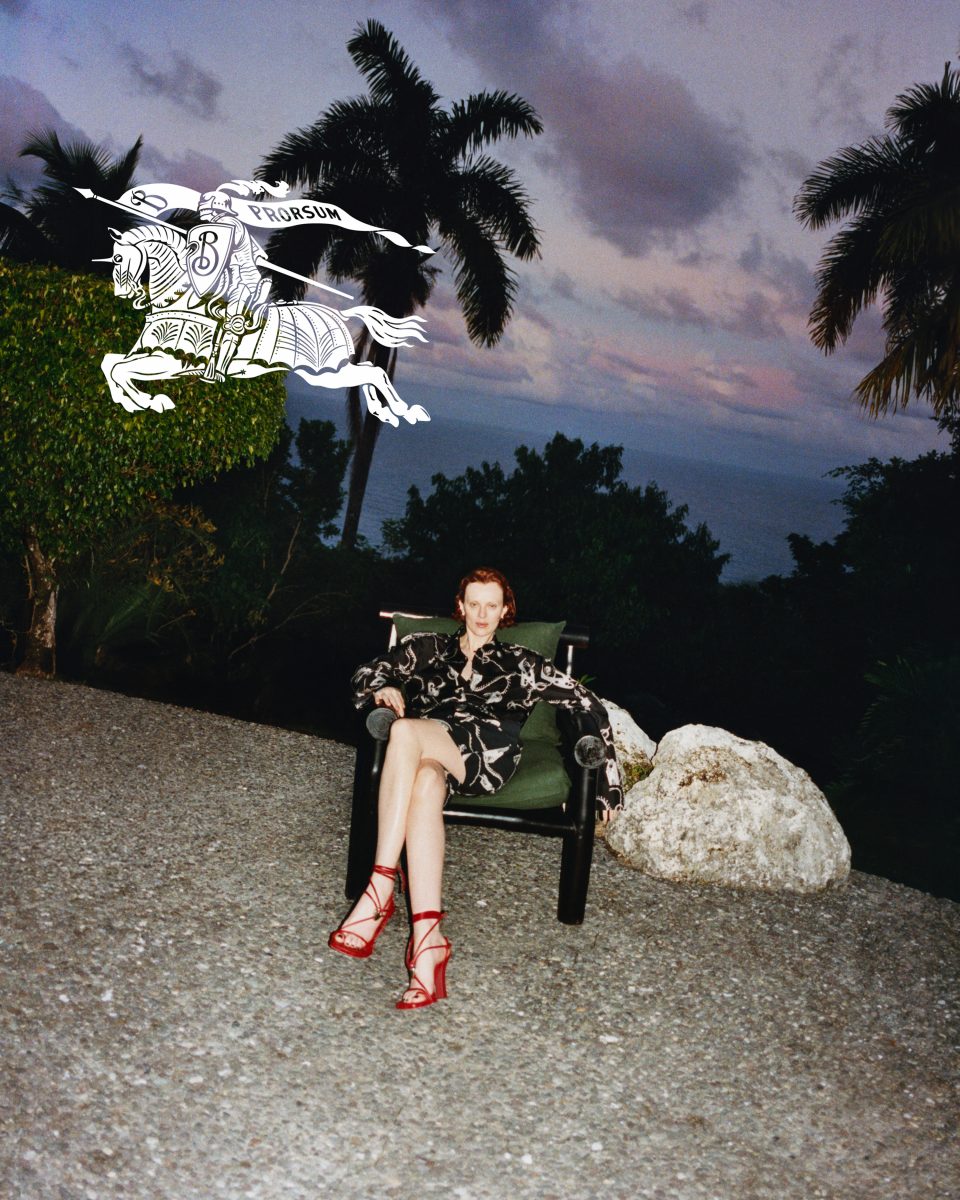 Tyrone Lebon photographs Burberry Summer 2024 News DoBeDo Represents